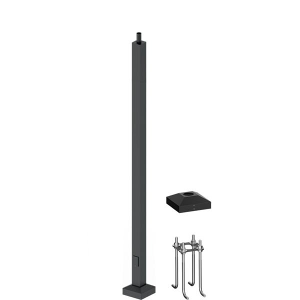 WITIMSEL Light Poles SERIES PS002 Pole caps, base covers & bolts are sold separately Custom manufactured